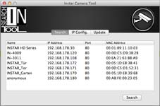 INSTAR IP Kamera Tool für MacOS