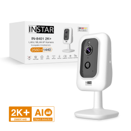 Caméra Surveillance Instar IN-8401 2K+ WiFi Ethernet Intérieure - Neuve