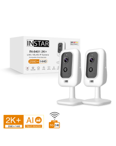 Set of 2 pieces IN-8401 2K+ security camera